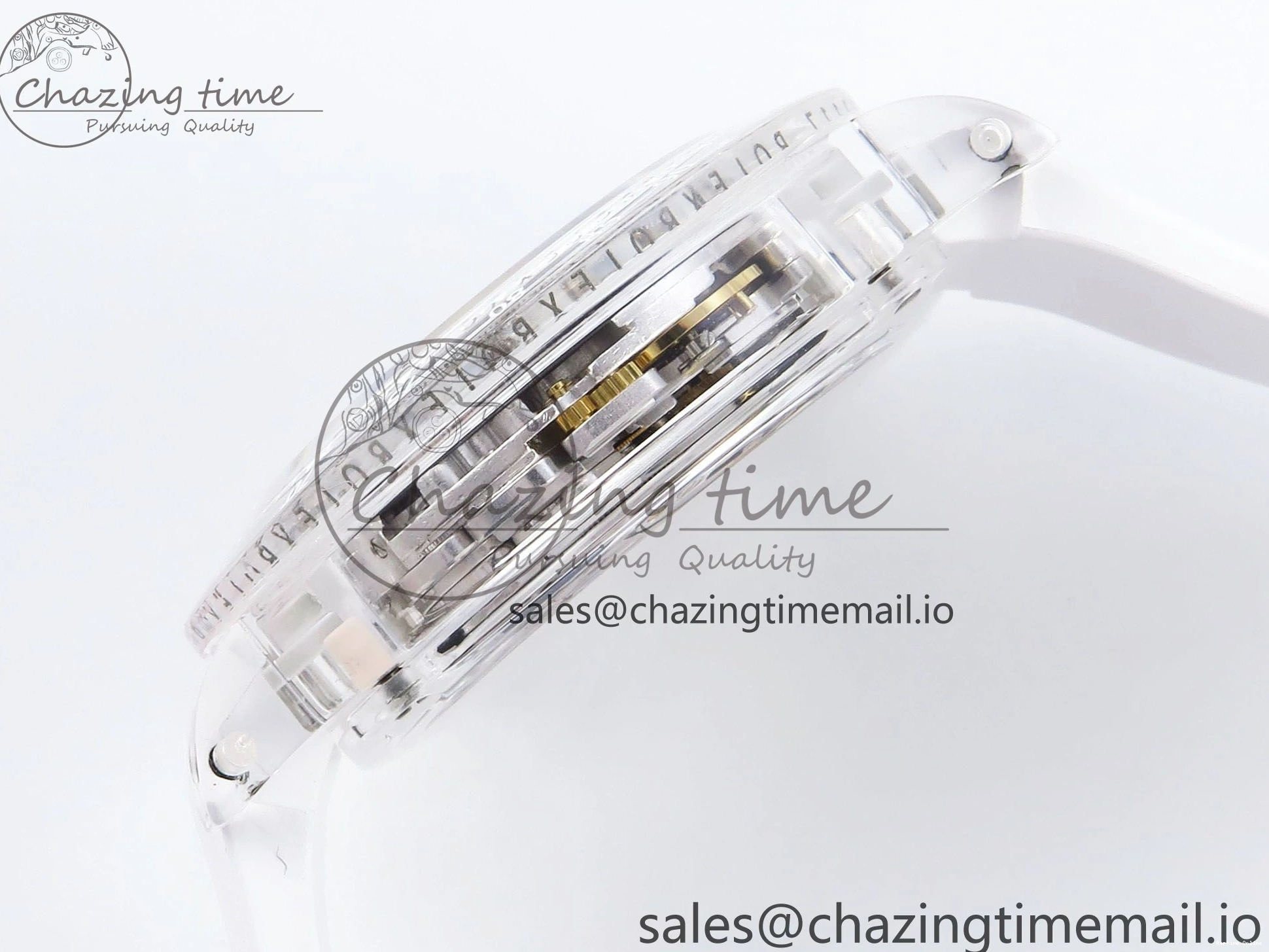 0407 Daytona AET Remould N6F 1:1 Best Edition Meteorite Dial on White Rubber Strap SA TopPick 920